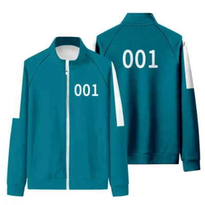 Squid Game Jacket Coat for Men Women Sportswear Sweatshirt