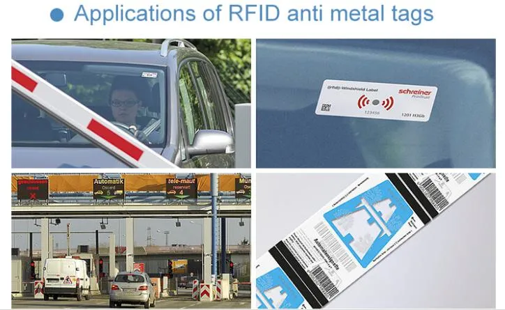 Anti-Fake Tamper Proof Vehicle Management UHF RFID Windshield Tag