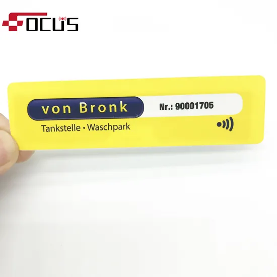 Custom UHF Long Range Sticker RFID Label for Library and File ...