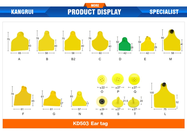 Kd503 Insured Ear Tag Without Laser Printing